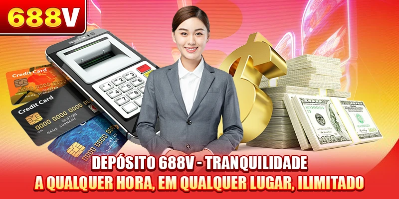 Depósito 688V - Tranquilidade a qualquer hora, em qualquer lugar, ilimitado