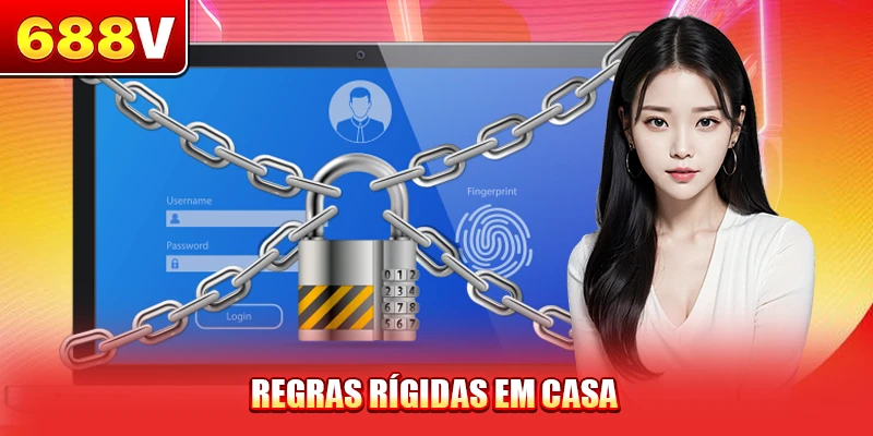Regras rígidas em casa